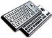 Industrial keyboards with trackball