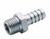 Barbed and grooved coupling