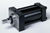 Double-acting hydraulic cylinder