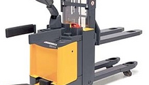 stand-on stacker
