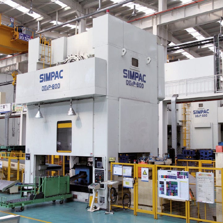 Mechanical Press DTE Series Simpac Europe GmbH Forming Cutting