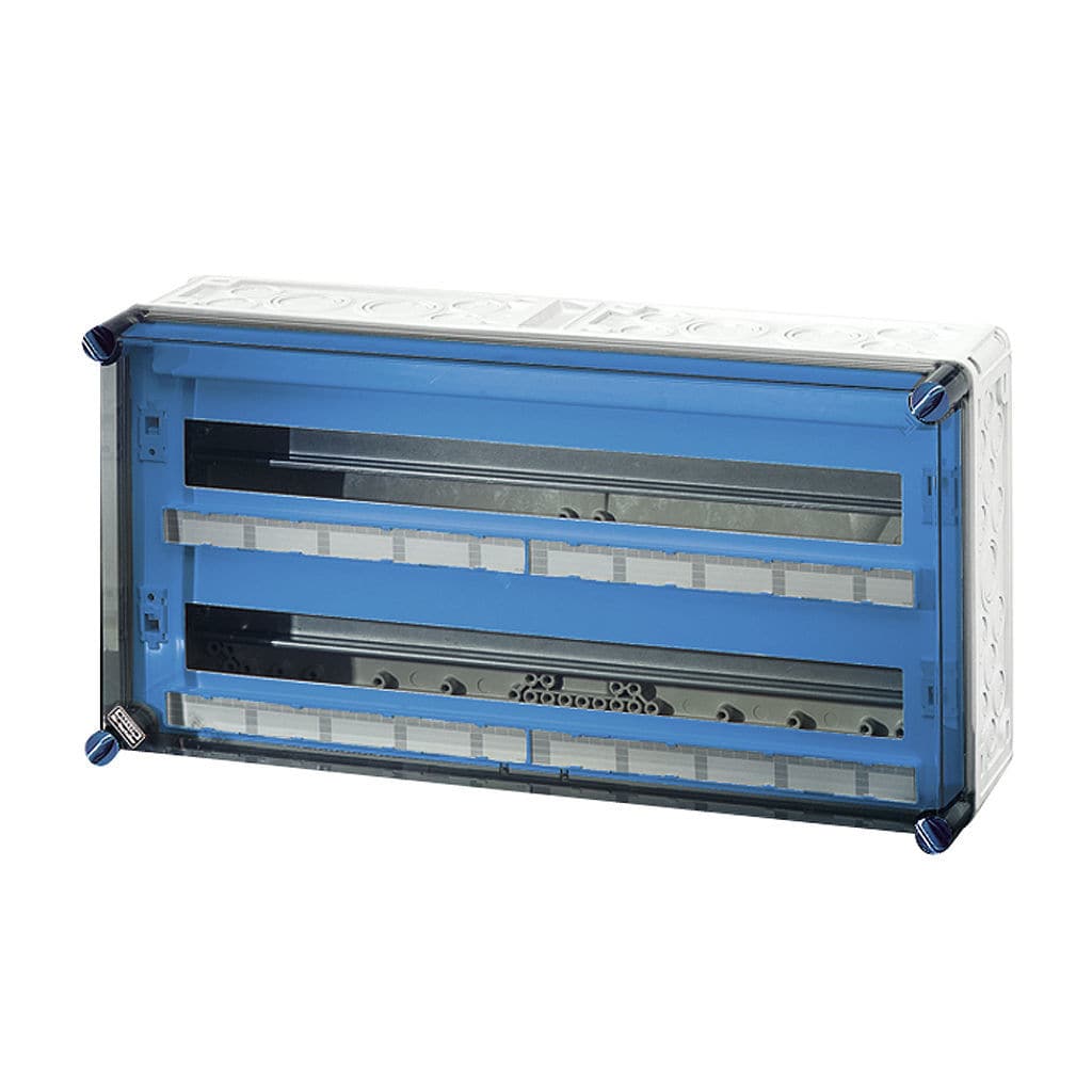 DIN Rail Electrical Enclosure MI 1456 Hensel Polycarbonate