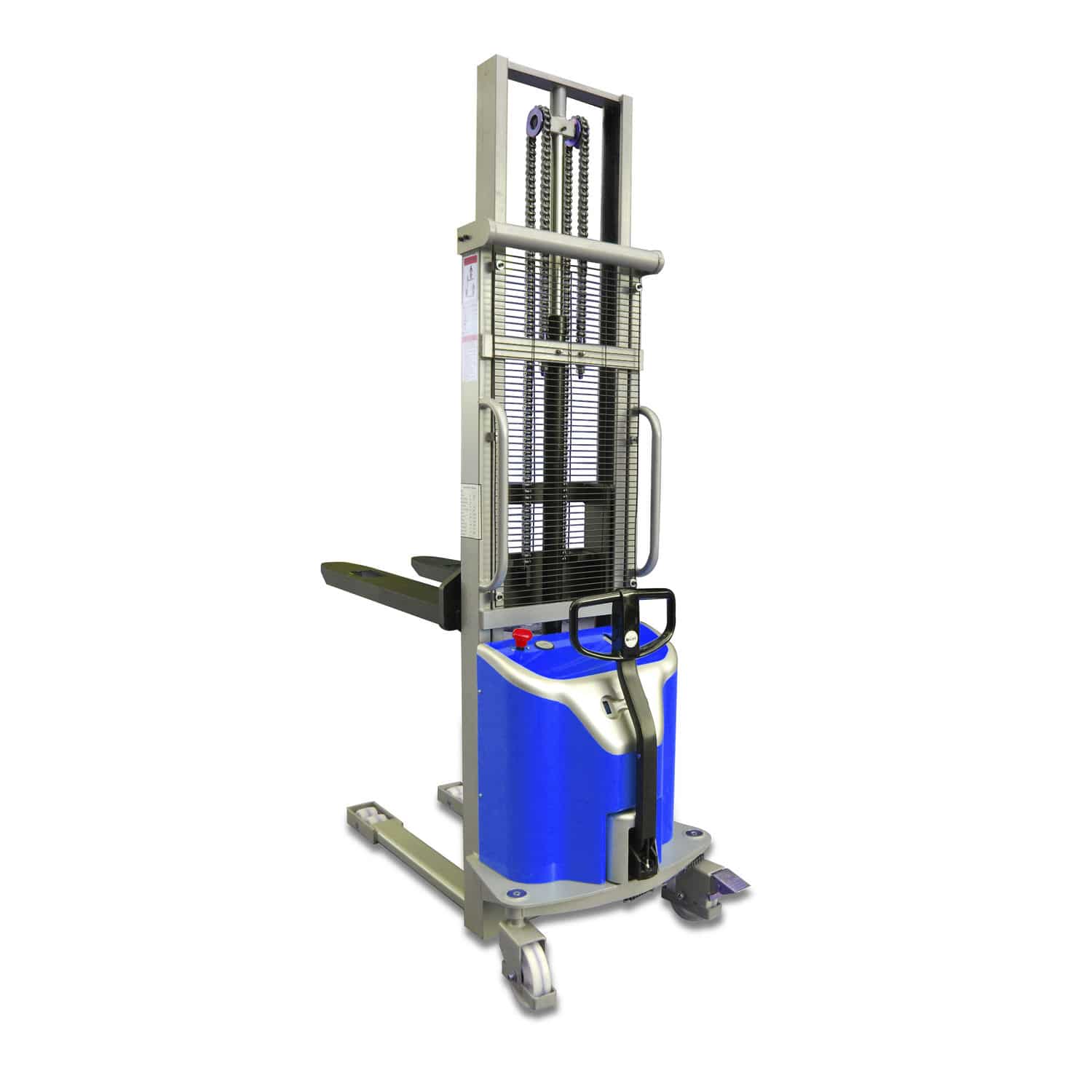 semi-electric stacker truck / walk-behind - MS series