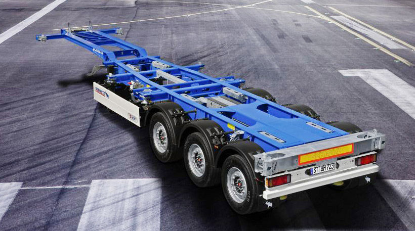 Wheeled Undercarriage S CF 40 LX Schmitz Cargobull Semi Trailer