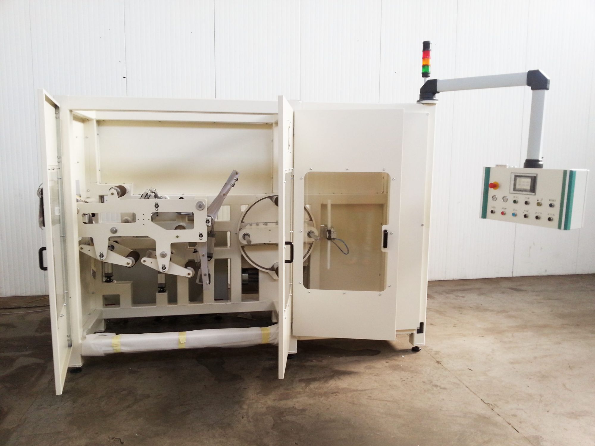 Plastic Film Rewinder Winder FADA ITALIA SRL Paper Fabric Automatic