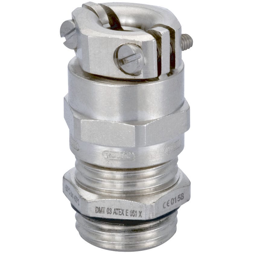 Nickel Plated Brass Cable Gland HSK MZ EMC Ex HUMMEL IP68 IP69K