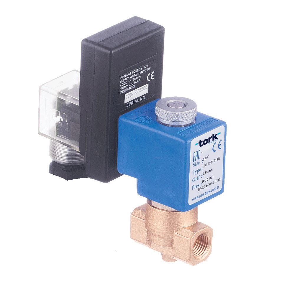 Pilot Operated Solenoid Valve S S Series Sms Tork Way