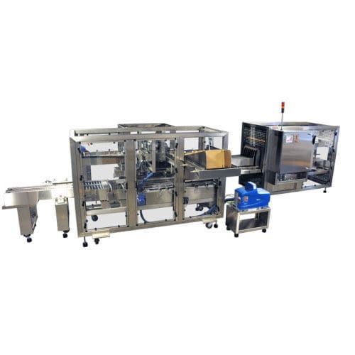 Bottom Loading Tray Packer Sleeve Wrapping Machine Tr Cpt Series