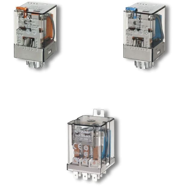 110VDC Electromechanical Relay 60 Series FINDER S P A Con Unico