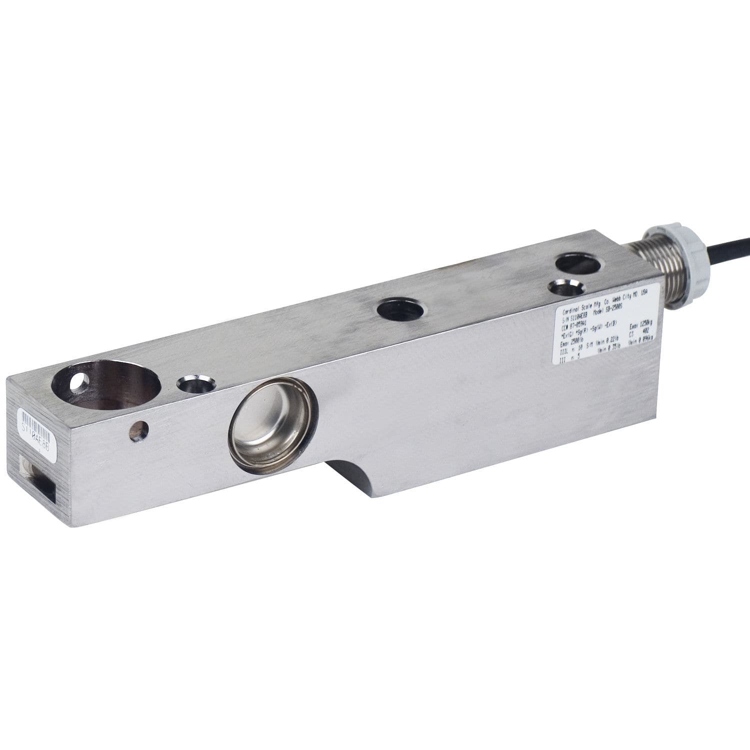 Shear Beam Load Cell SB Series Cardinal Scale Beam Type Strain