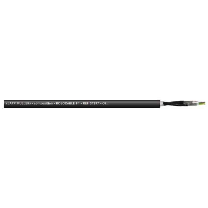 Optical Data Cable F1 Lapp Muller DIN Insulated Oil Resistant