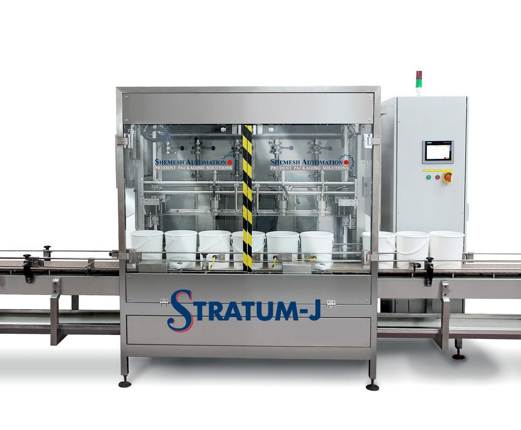 Automatic Filler Stratum J Shemesh Automation Ltd Bucket Oil