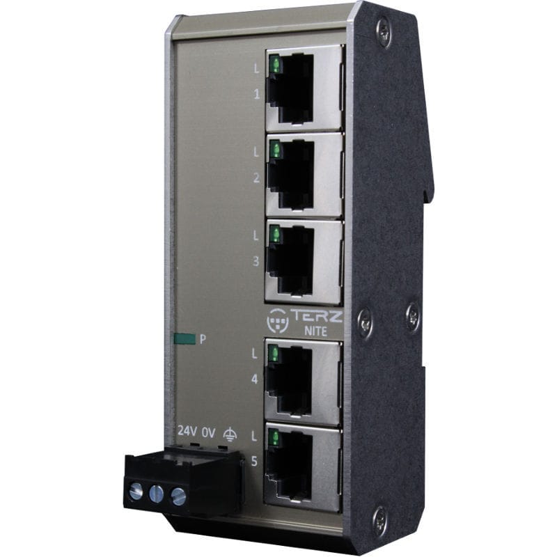 Unmanaged Ethernet Switch NITE RF TERZ Industrial Electronics GmbH