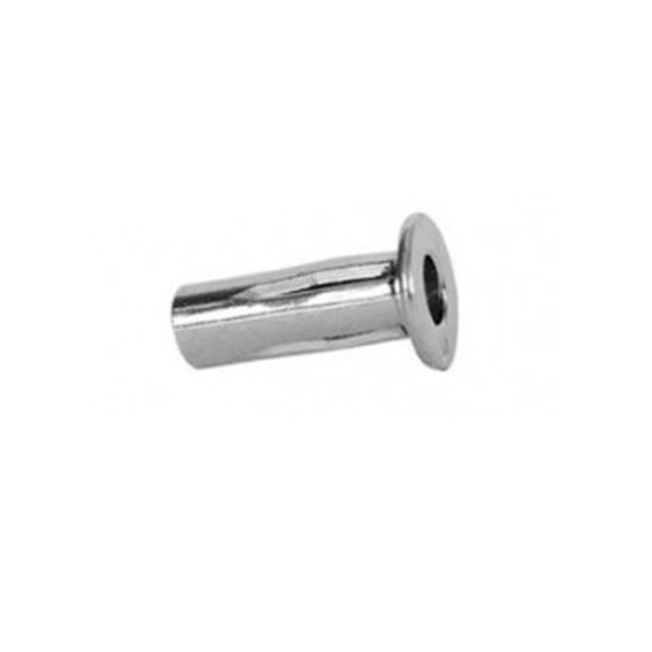 Threaded Insert SLOTTED Series FIXI Steel Flat Head