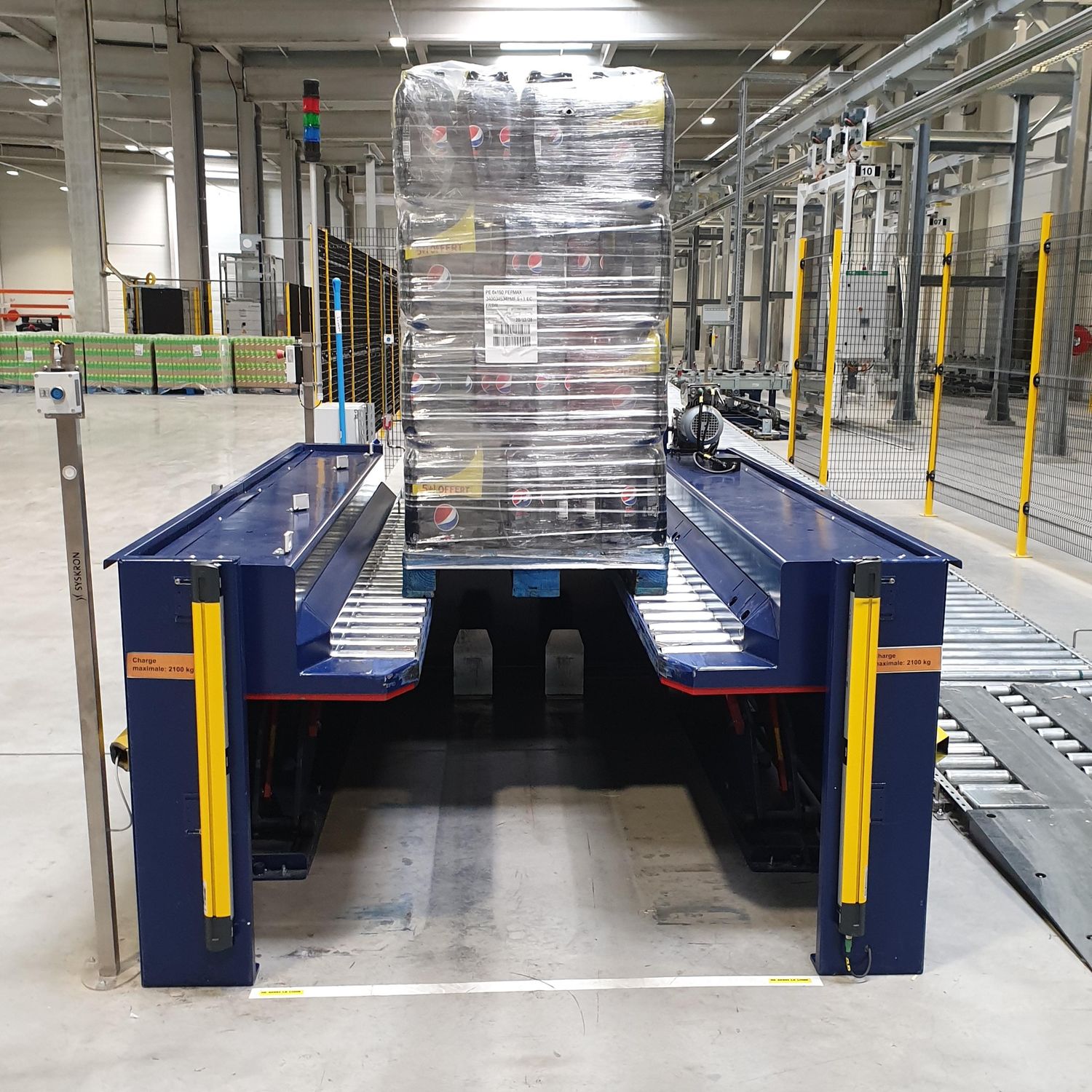 Pallet Transfer System ETP Dynalserg S L Assembly Line