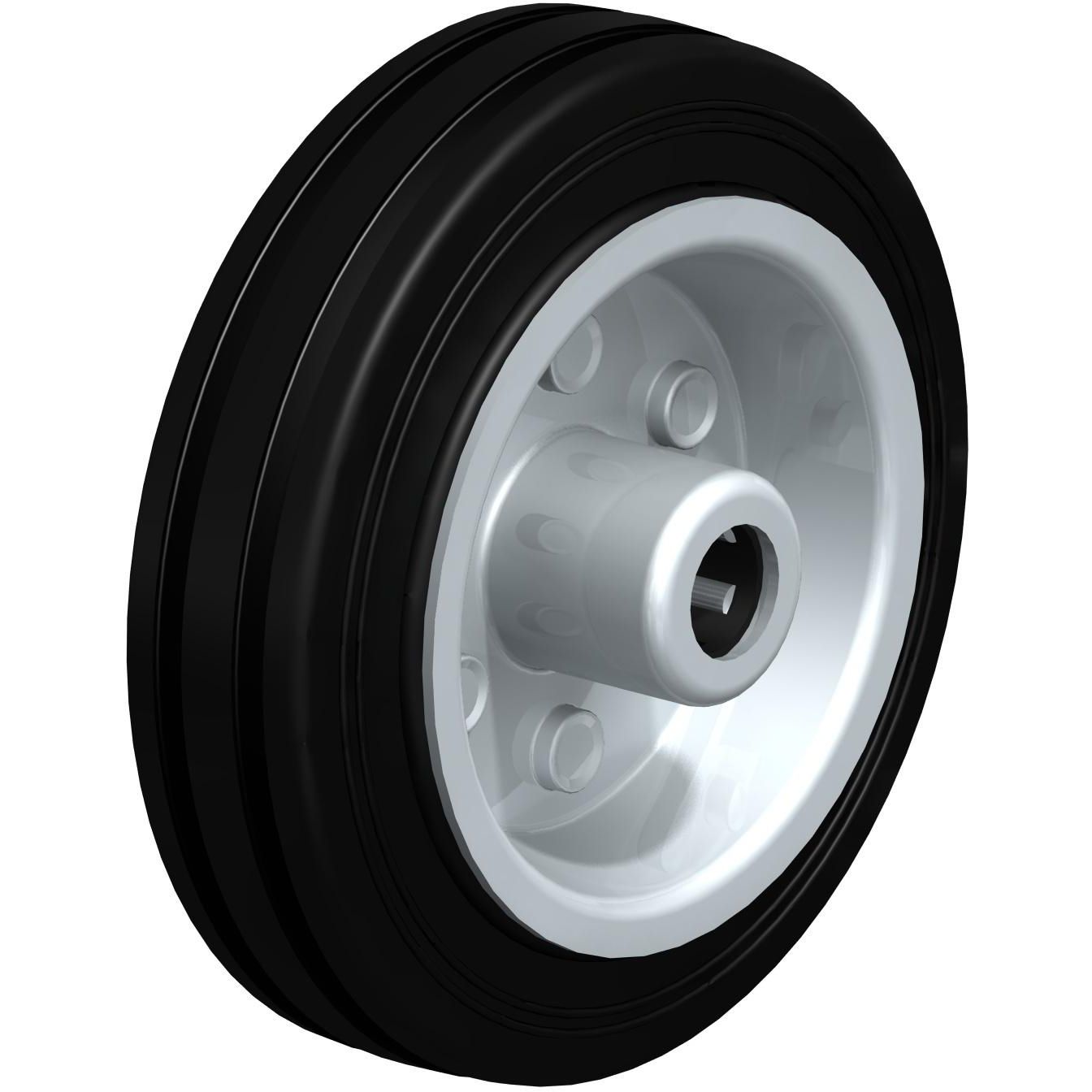 Wheel With Solid Tire Ve Series Blickle R Der Rollen Gmbh U Co Kg