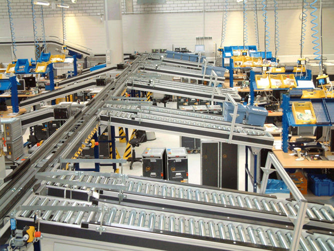 Automatic sorting system RBS Förderanlagen GmbH food computer