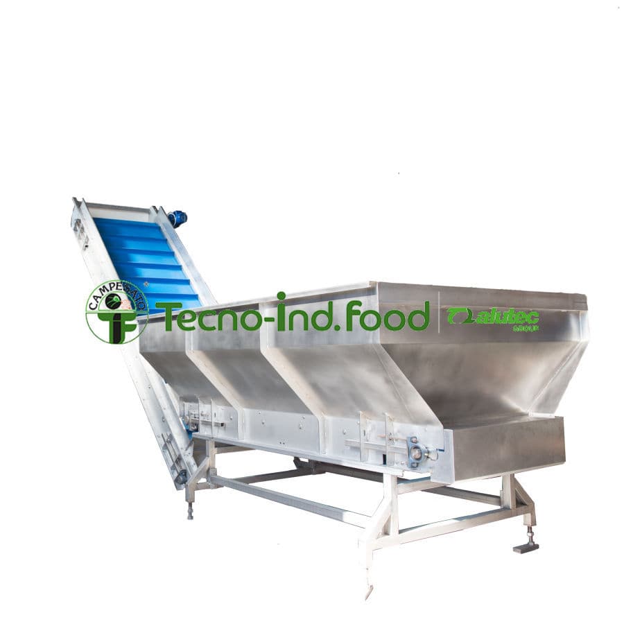 Feed Hopper Alutec Food Campesato Dosing For Vegetables Handling