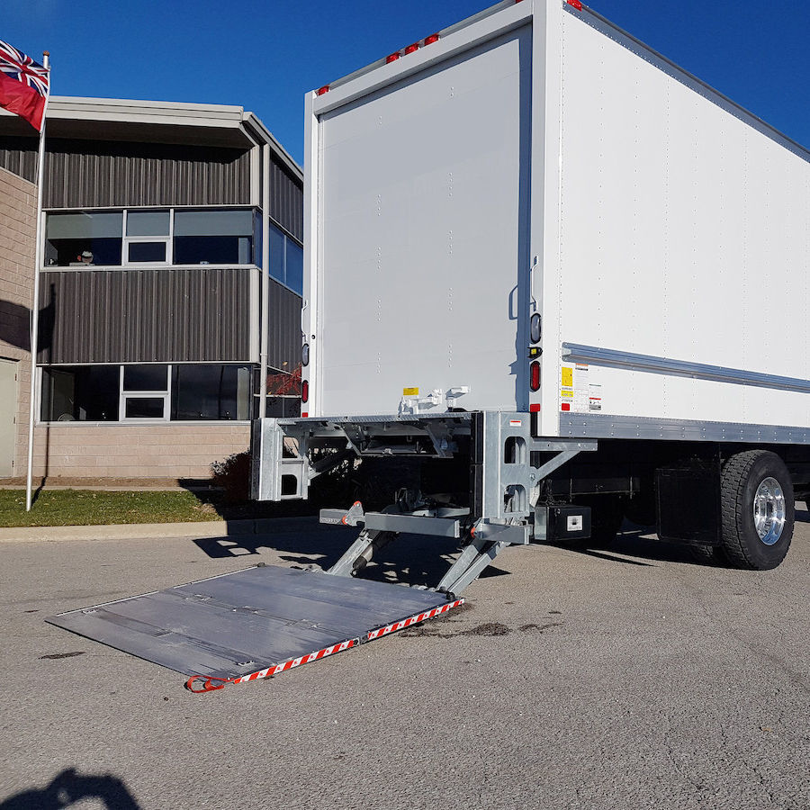 Foldable Lift Gate Dh Rm Series Dhollandia For Semi Trailers