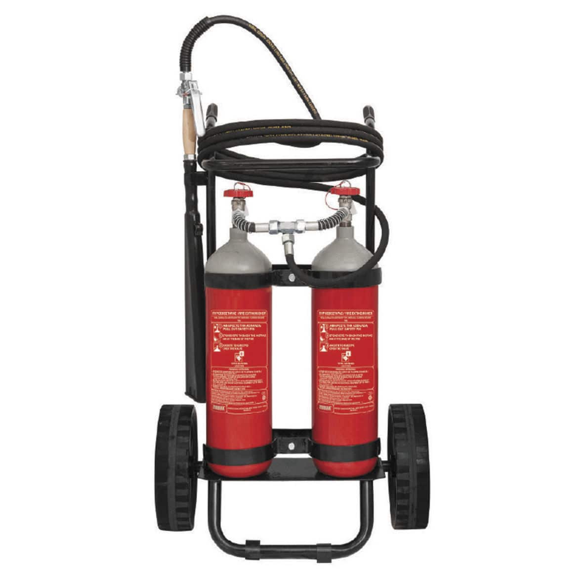 Gas CO2 Extinguisher MBK15 536 A0D MOBIAK Wheeled