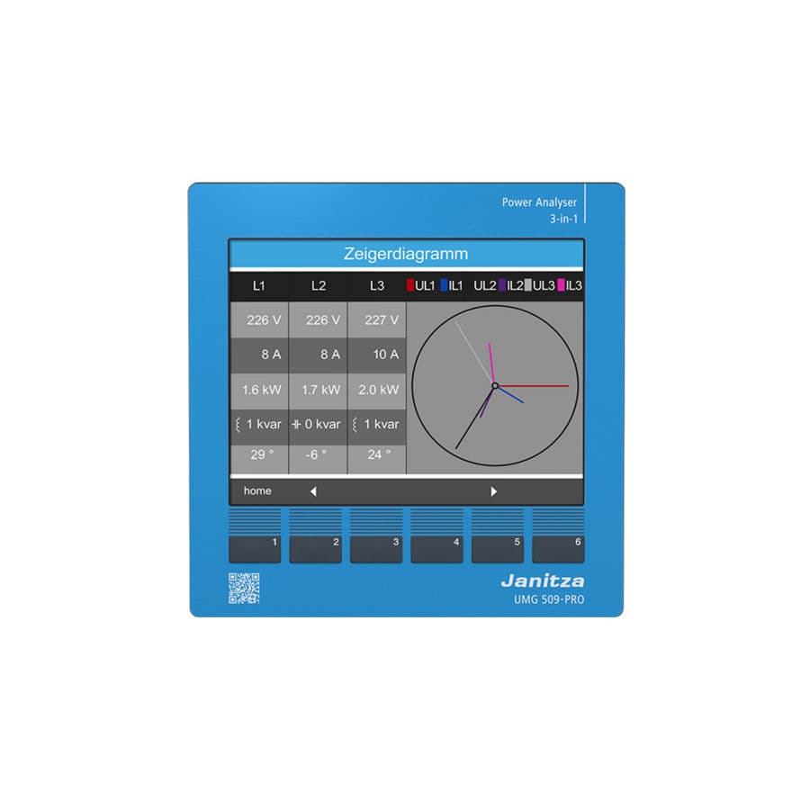 Power Quality Monitoring Device UMG 509 PRO Janitza Electronics