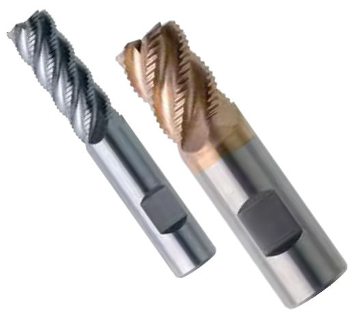 Solid Milling Cutter Mh Ro Series Data Flute Cnc Roughing For