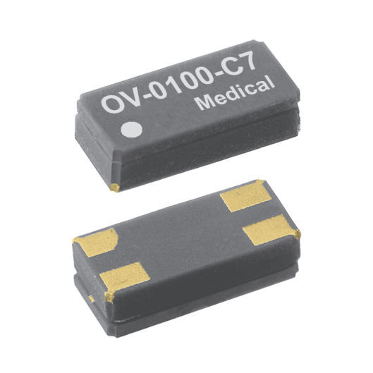 Crystal Oscillator Ov C Micro Crystal Electronic Surface