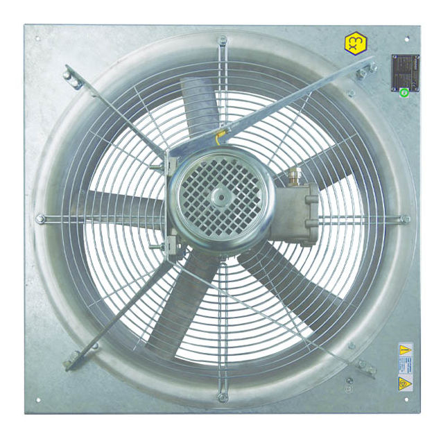 Wall Mounted Fan Vd Ex Series Venco Havalandirma Atex Low Noise