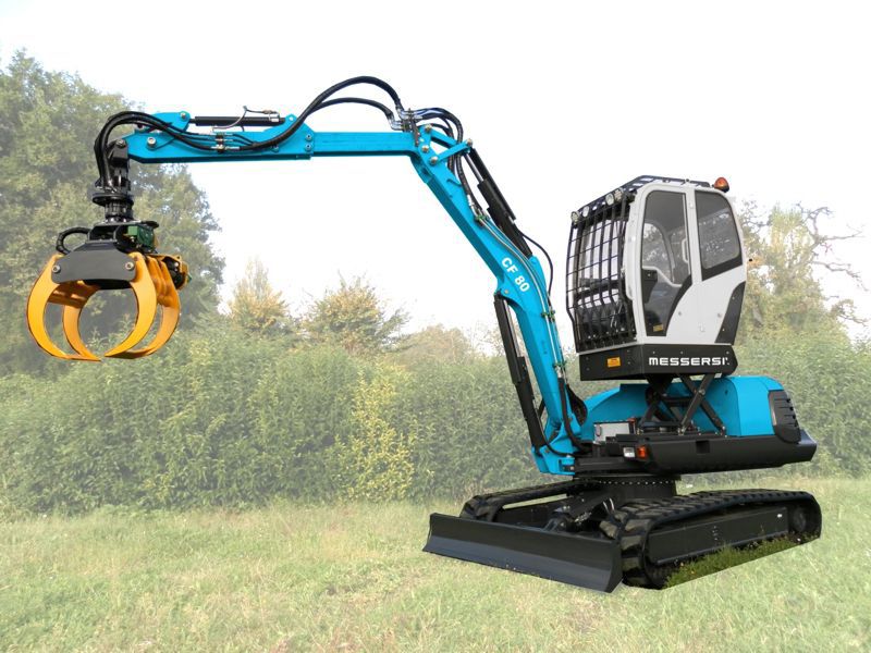 tracked loader swing cf 80tk messersì s p a