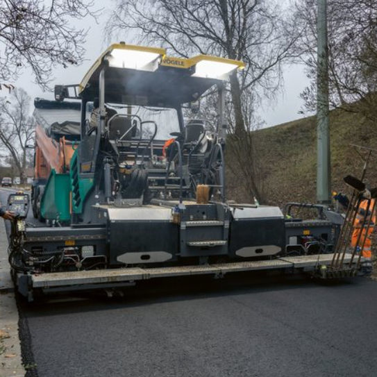 Asphalt Paver Super Joseph V Gele Ag Tracked Construction