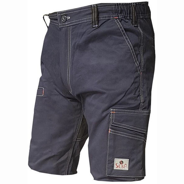 Work Shorts Sb Seba Protezione Srl Canvas Cotton Elastomer