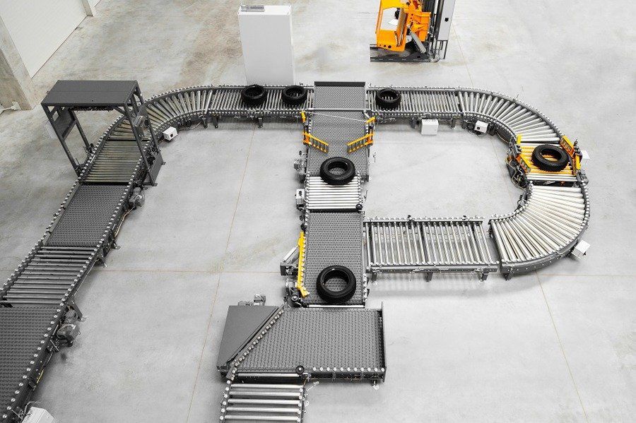 Tire Transport System Europa Systems Sp Z O O Belt Driven