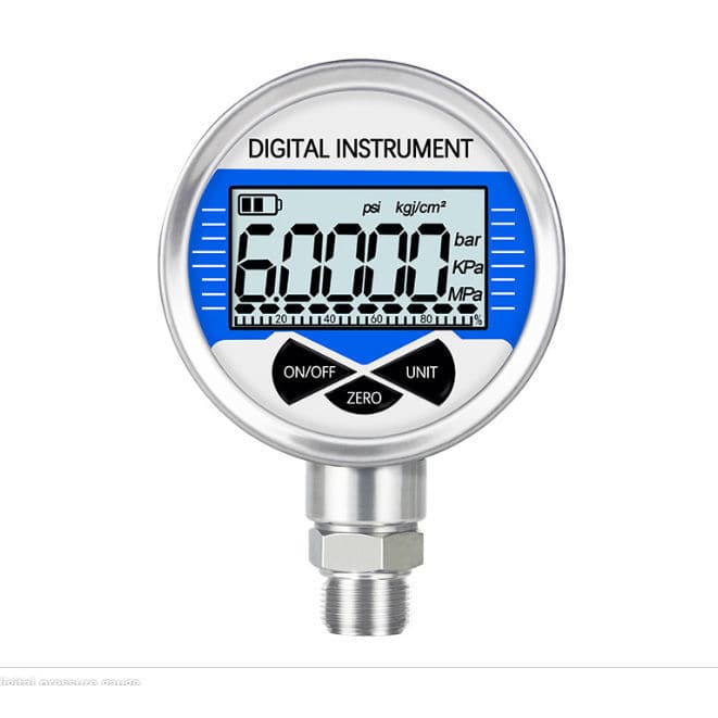 Pressure Gauge With LCD Display YK60 Xi An Yunyi Instrument Co