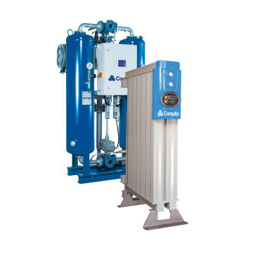 Desiccant Compressed Air Dryer A Series COMPAIR Triple Level