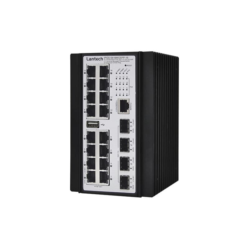 Managed Ethernet Switch IPGS 5416MGSFP 16 Series Lantech