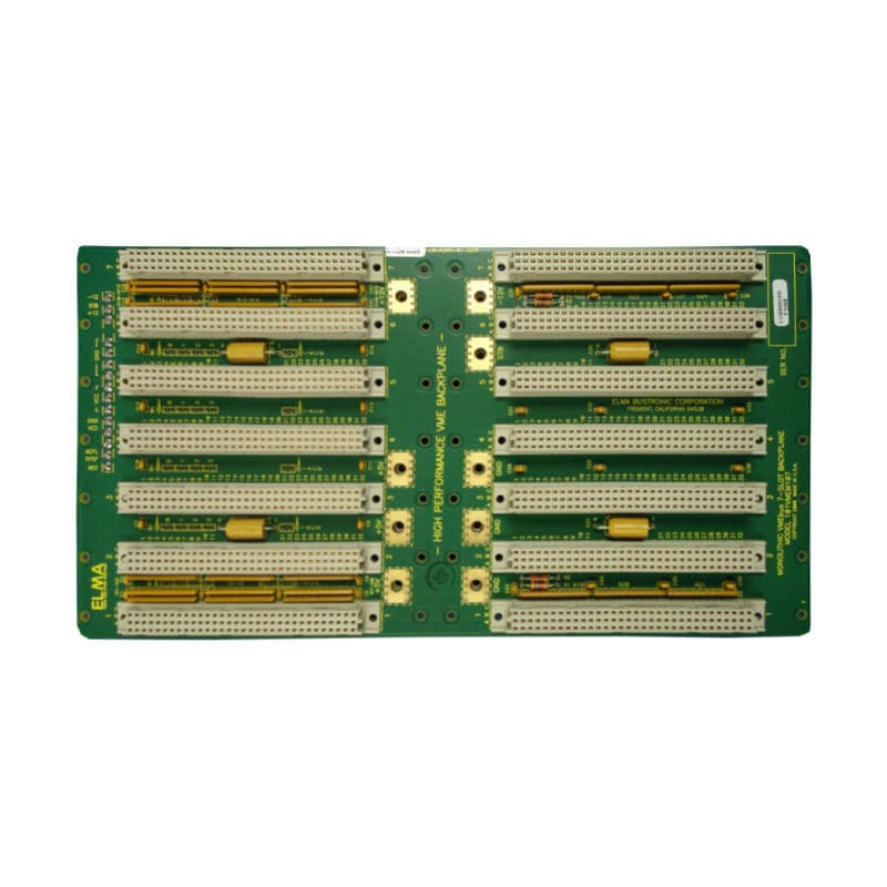 VME Backplane 101VMEM107 0500R Elma Electronic AG 6 10 Slots