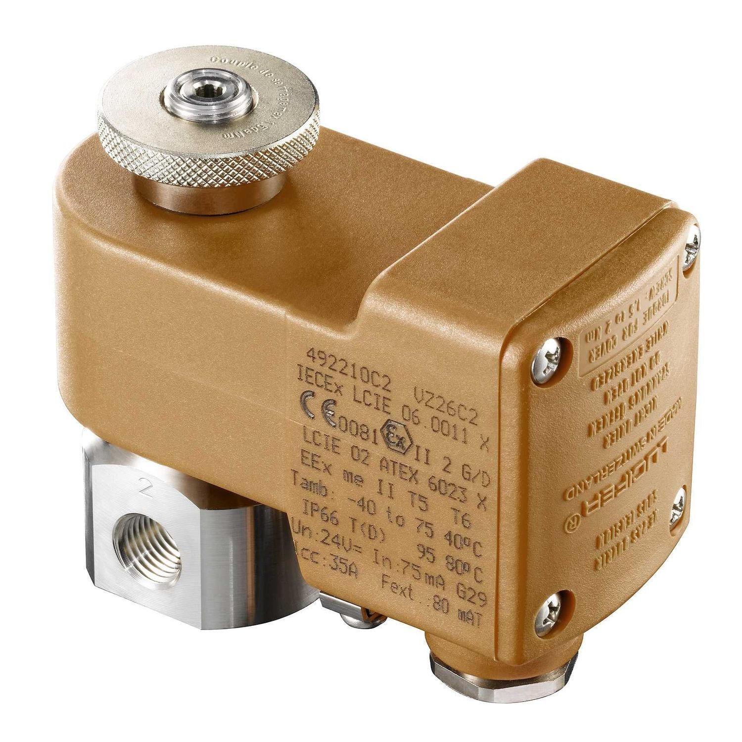 Direct Operated Solenoid Valve V Parker Fluid And Climate Controls