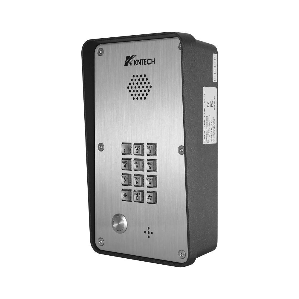 Audio Door Phone Knzd A Hongkong Koon Technology Ltd Emergency