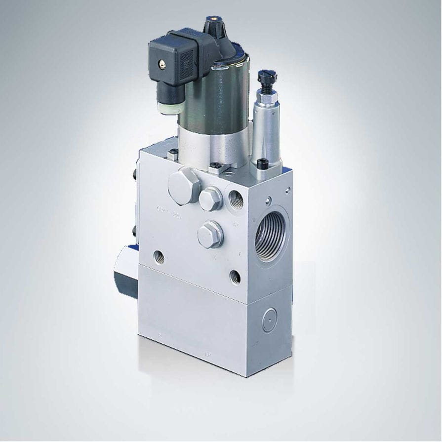 Poppet Hydraulic Directional Control Valve Cr Series Hawe Hydraulik