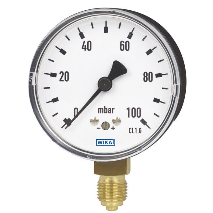 Dial Pressure Gauge 611 10 WIKA Alexander Wiegand SE Co KG