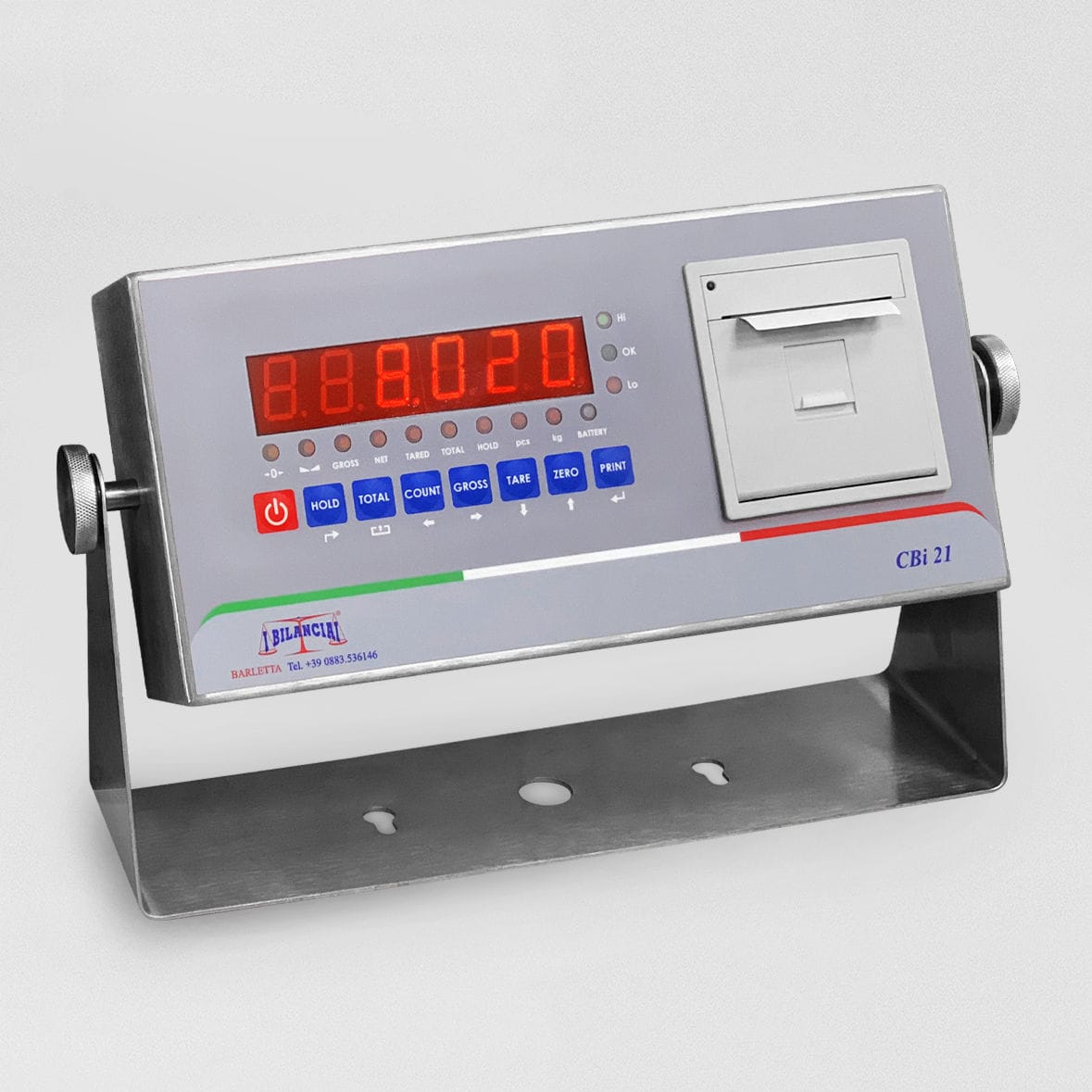 LCD Display Weight Indicator CBi21 I Bilanciai Srl Dial