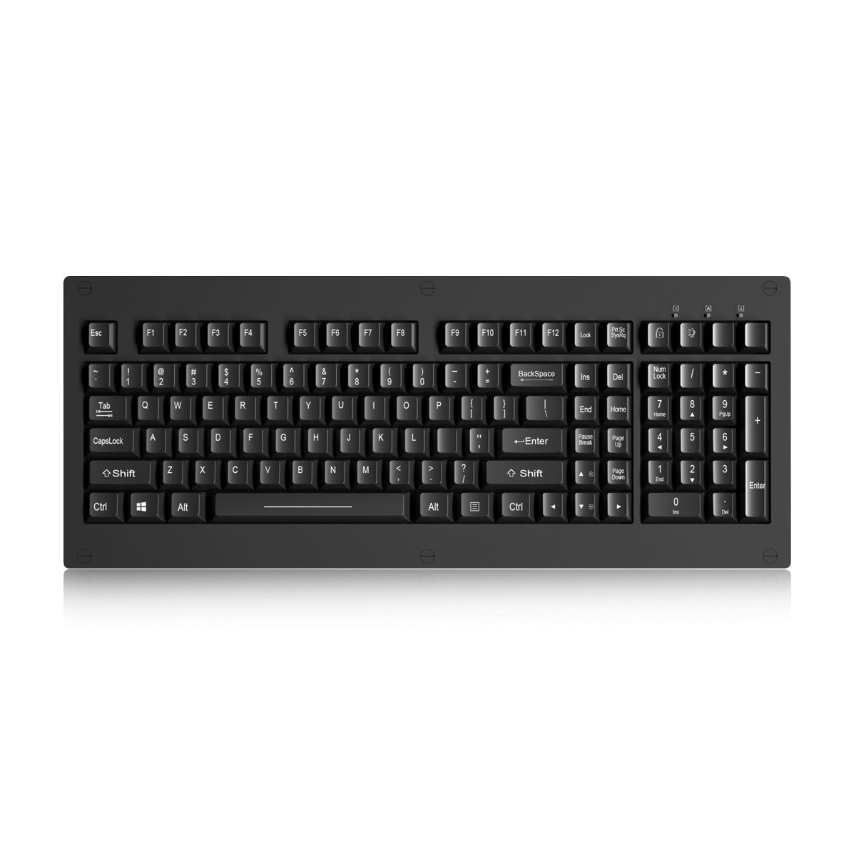 Panel Mount Keyboard K Tek M Kp Fn Bl Ma Nv B Key Technology