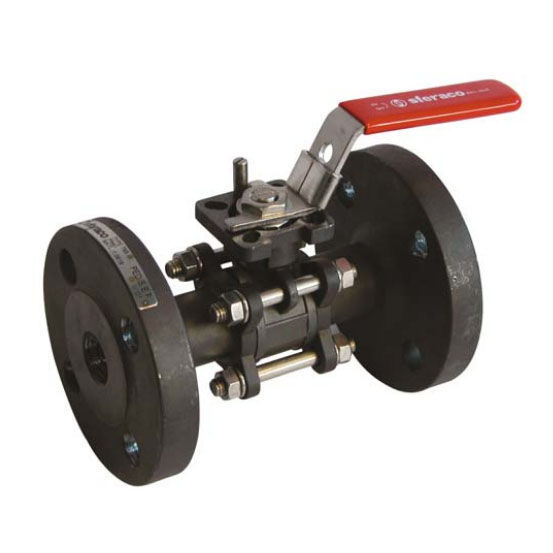 Ball Valve 710 Series SFERACO Lever Distribution For