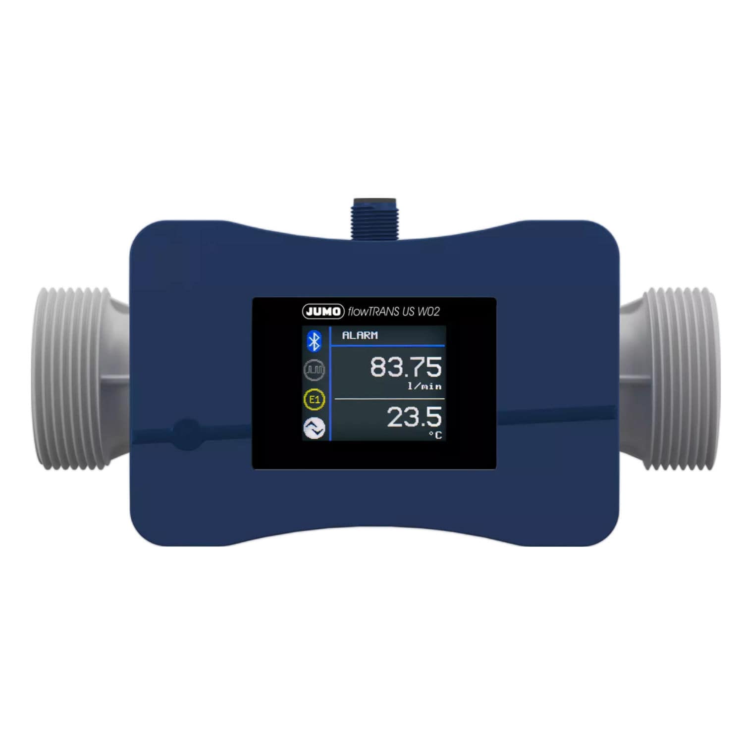 Ultrasonic Flowmeter Us W Jumo Gmbh Co Kg Volume Bluetooth