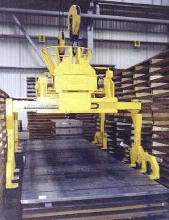 sheet metal lifting device multi grip heppenstall technology sheet metal lifting device