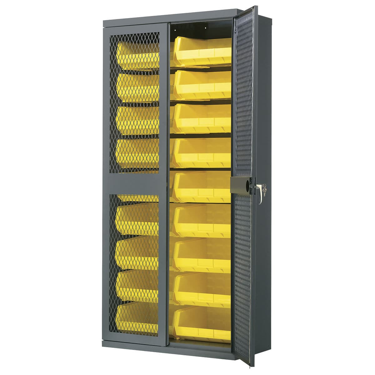 Storage Cabinet Work Floor Mounted Steel Ac3618sv Storage Cabinet Work Floor Mounted Steel Ac3618sv Series Akro Mils