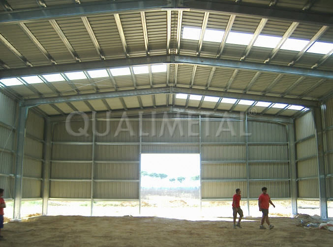 Temporary building / modular ECORAPID® CUALIMETAL