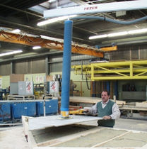 1 pad vacuum tube lifter for concrete slabs max. 150 kg | VacuPowerlift Albert Fezer Maschinenfabrik