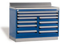 10 drawer cabinet 48" x 27" x 38", 400 lb | R5XHG-1024 Rousseau Metal