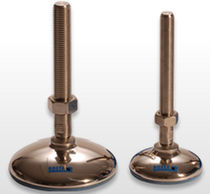 Machine foot / stainless steel / anti-vibration